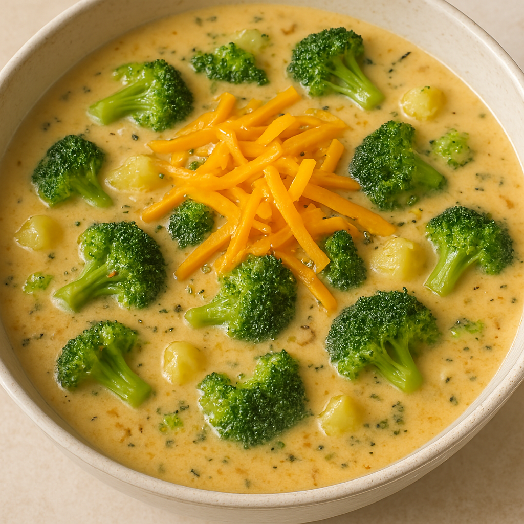 Creamy Broccoli Cheddar Chowder
